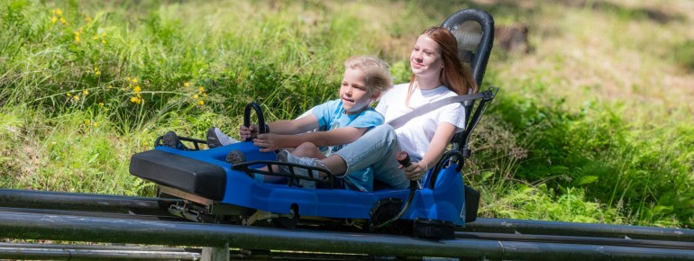 Über 1.000 Meter langer Fahrspaß wartet auf dich!