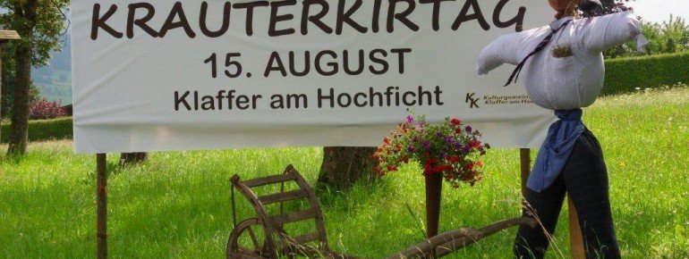 Am 15. August findet alljährlich der Kräuterkirtag statt