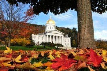 Sitz der Regierung Vermonts im State Capitol