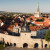 Blick auf das Frauentor und die Marienkirche