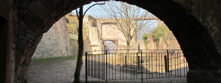 Ein Rundgang in der Burgruine offenbart interessante Einblicke und Eindrücke.