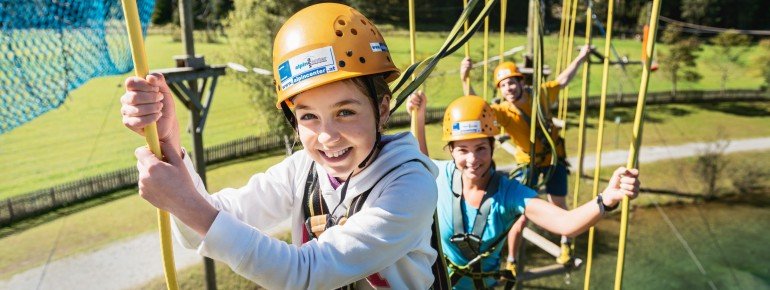 Kletterspaß für Klein und Groß direkt am Winklersee.