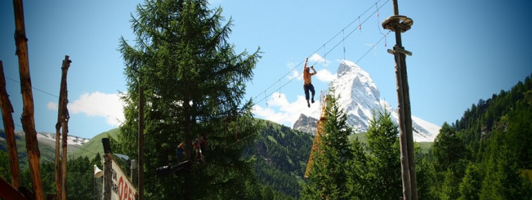 Immer das Matterhorn im Blick