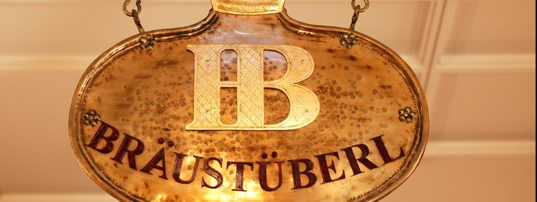 Bräustüberl-Schild
