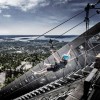 Die Zipline am Holmenkollen verspricht Adrenalin pur