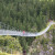 Die beeindruckende Holzgauer Hängebrücke ist über 200 Meter lang und zählt zu den längsten ihrer Art.