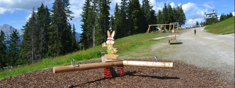 Spielstation im Hopsiland