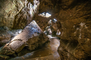 Die Entstehungsgeschichte der Iberger Tropfsteinhöhle ist geschichtlich eher ungewöhnlich.