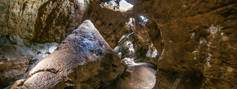 Die Entstehungsgeschichte der Iberger Tropfsteinhöhle ist geschichtlich eher ungewöhnlich.