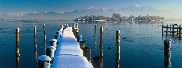 Winterstimmung am Chiemsee