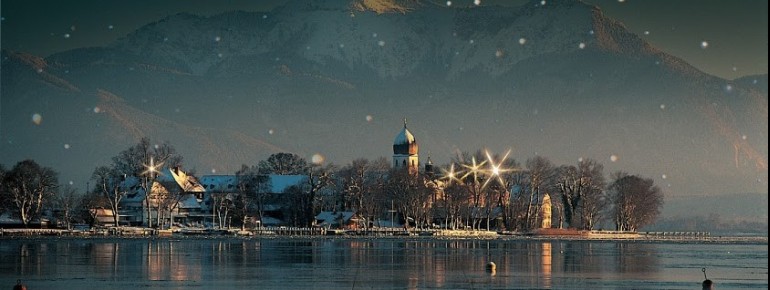 Die Fraueninsel im Adventsglanz