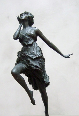 Eine Kunstfigur im Getty Museum
