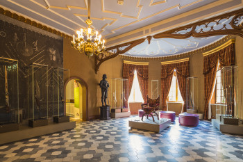Der Rittersaal im Jagdschloss Granitz
