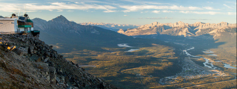 Whistlers Mountain liegt im Jasper-Nationalpark.