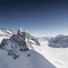 Das Jungfraujoch ist 3454 Meter hoch.