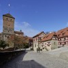 Blick in den Vorhof der Kaiserburg Nürnberg