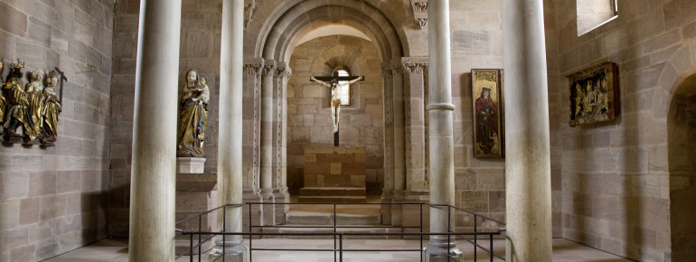 Die Kaiserkapelle entstand um 1200 und ist der älteste noch erhaltene Teil der Burganlage.