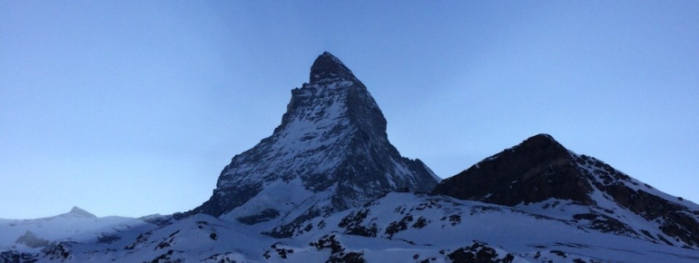Das Matterhorn, der Paradeberg der Schweiz