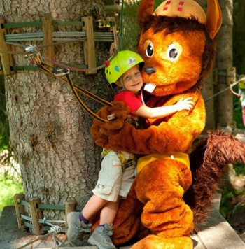 Auch für die Kleinen gibt's im Hornpark einiges zu entdecken.
