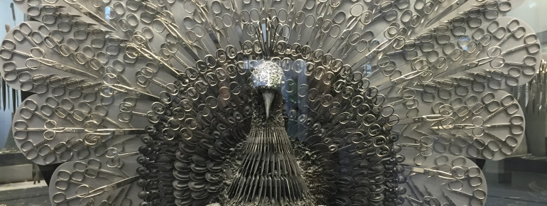 Im Museum gibt es zahlreiche Exponate aus der ganzen Welt.