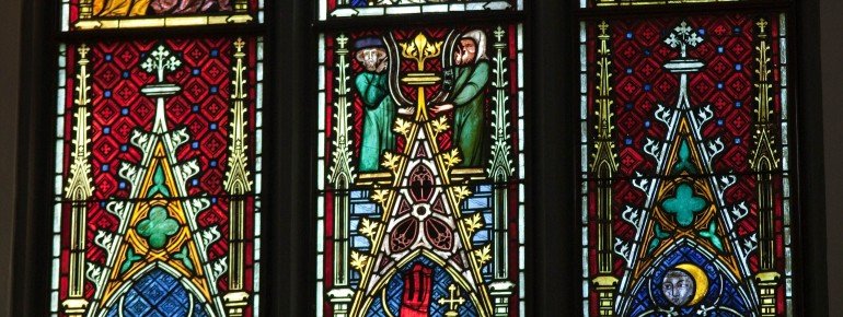 Ausschnitt Glasfenster