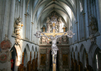 Der Innenraum der Zisterzienserkirche