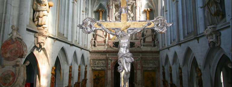 Der Innenraum der Zisterzienserkirche