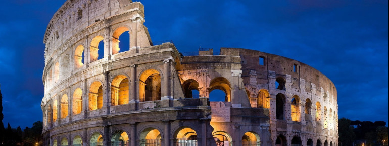 Das Kolosseum gehört zu den bekanntesten Sehenswürdigkeiten Roms.