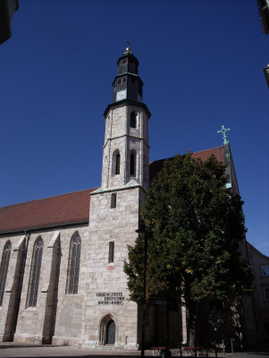 In der Kornmarktkirche befindet sich das Bauernkriegsmuseum.