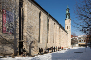 Kornmarktkirche im Winter