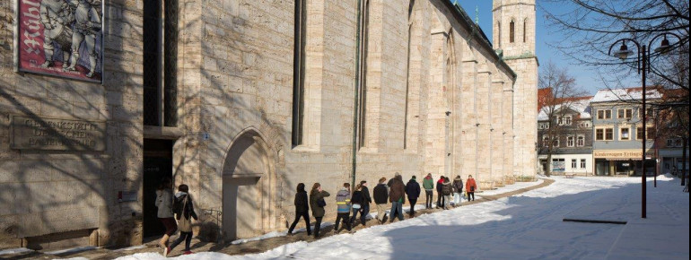 Kornmarktkirche im Winter