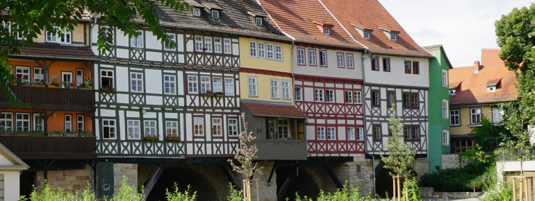 Die Erfurter Krämerbrücke
