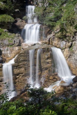 Die Kuhflucht Wasserfälle gehören zu den schönsten in Deutschland.