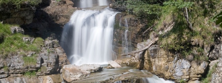 Die Kuhflucht Wasserfälle gehören zu den schönsten in Deutschland.