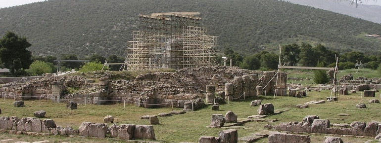 Die Ruinen des Gymnasion