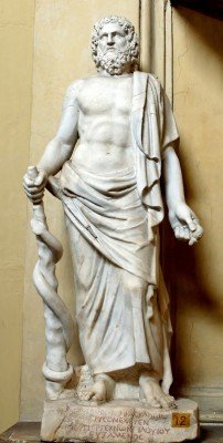 Statue des Asklepios