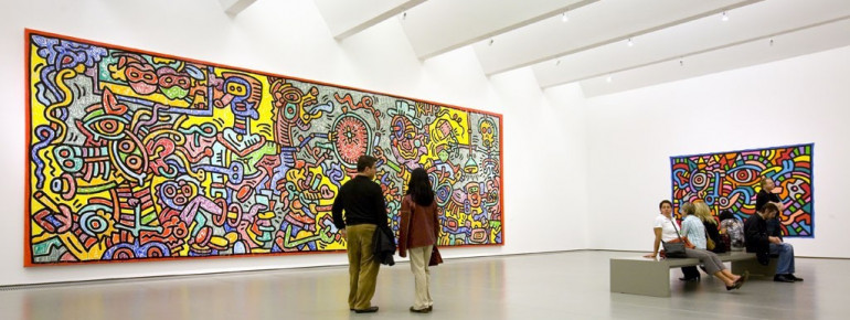 Zeitgenössische Kunst steht in der Kunsthalle im Vordergrund.