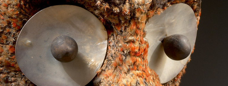 Federbüste des Kriegsgottes Ku von Hawaii, Sammlung James Cook, 1779