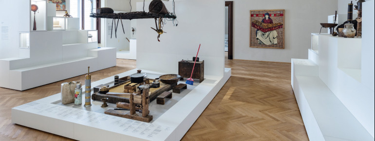 Weltmuseum Wien, Saal "Ein Dorf in den Bergen"