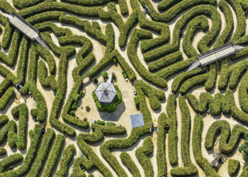 Das Dreiländereck-Labyrinth ist ein Highlight für Groß und Klein.