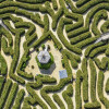 Das Dreiländereck-Labyrinth ist ein Highlight für Groß und Klein.