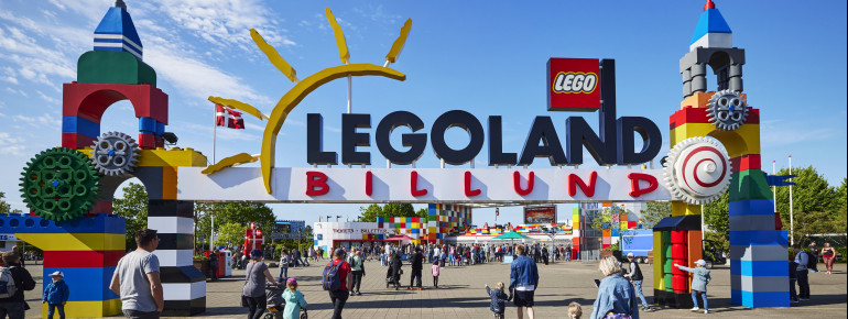 Im Legoland Billund wurden rund 65 Millionen Legosteine verbaut.