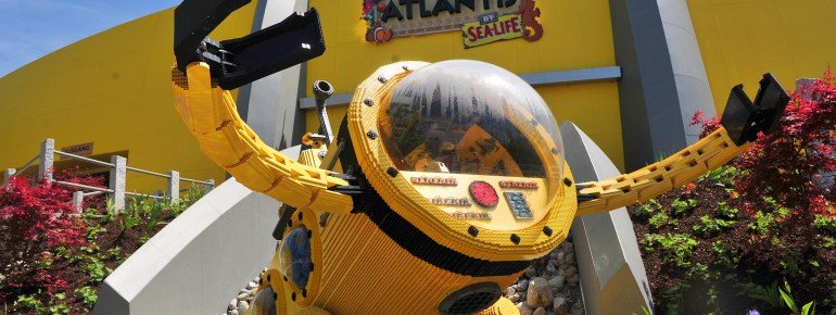Eingang zur Unterwasserwelt von Atlantis