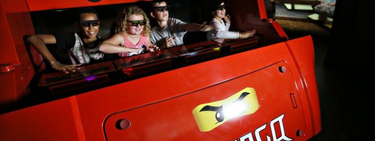Die interaktive 4D-Fahrattraktion The Ride