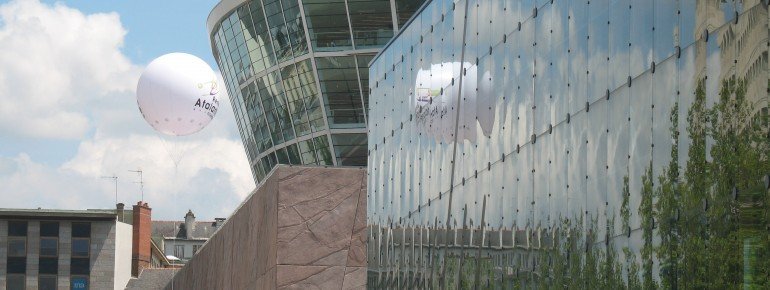 Ein Teil des Kulturzentrums im Zentrum von Rennes