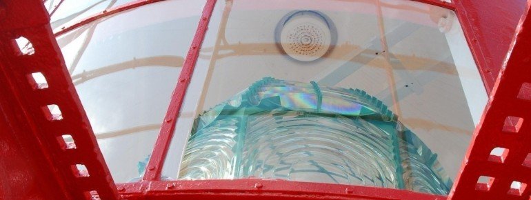 Detailaufnahme der Linse