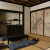 Inneres eines traditionellen japanischen Wohnraumes