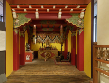 Tibetischer Altarraum