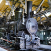Lokomotiven der letzten 150 Jahre kannst du in der Lokwelt besichtigen.