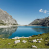 Der Lünersee ist einer der größten Seen im österreichischen Bundesland Vorarlberg.